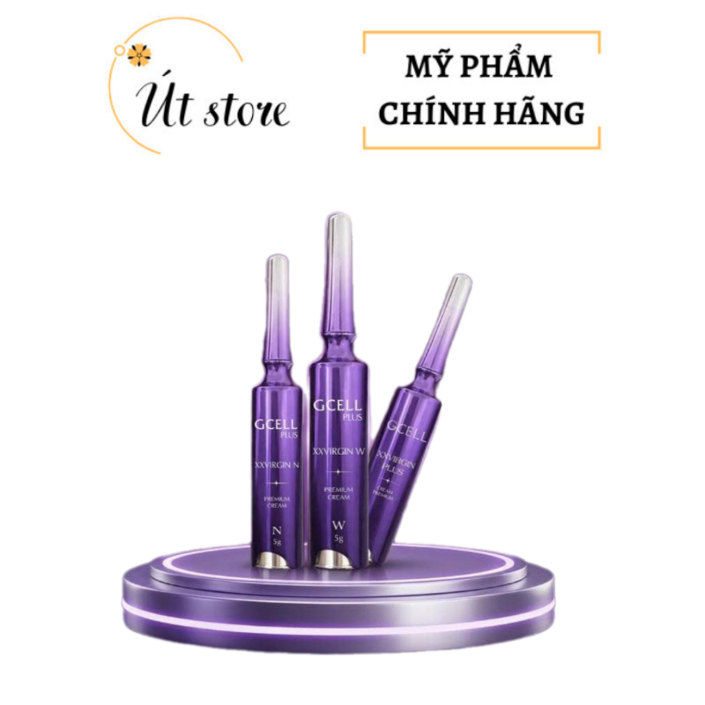 Kem làm hồng GCell XX Virgin Cream - Dưỡng ẩm giảm thâm tái tạo da vùng kín, nách, bẹn, môi, nhũ hoa