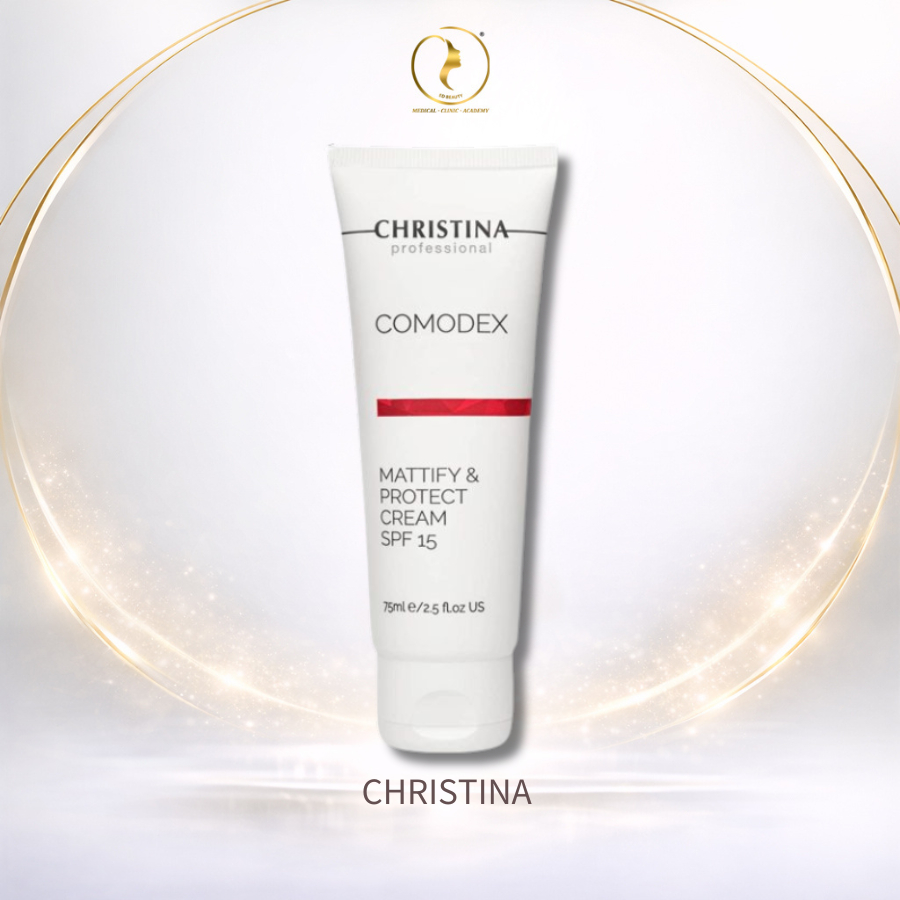 Kem chống nắng cho da mụn Christina Comodex Mattify & Protect Cream SPF 15
