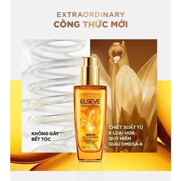 Dầu dưỡng tóc LOreal Paris Elseve Oil Extra Gold 100ml