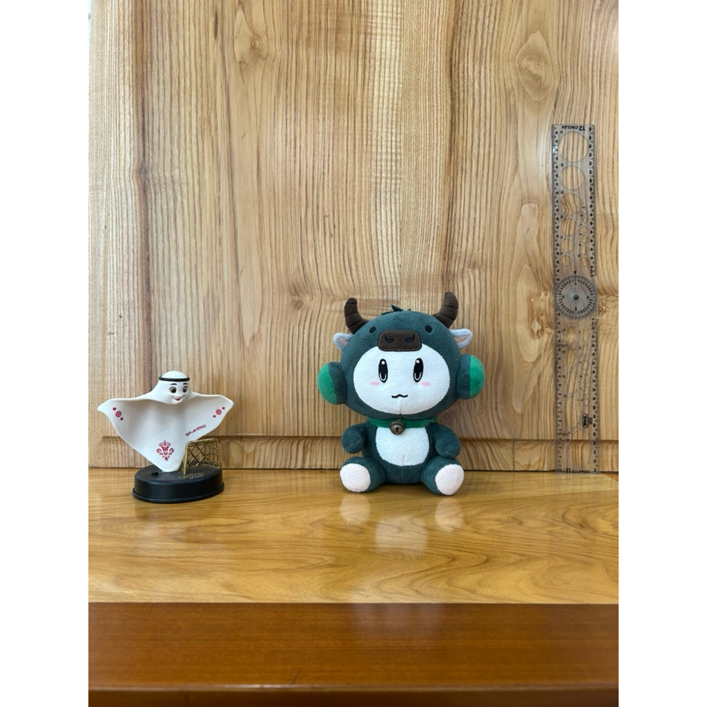 Gấu bông Ollie Oppo cosplay trâu, cosplay hổ