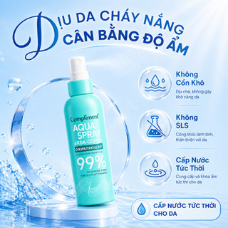 Xịt Khoáng Compliment Revitalizing Cấp Ẩm Tức Thì, Phục Hồi Và Làm Dịu Da Nhạy Cảm 200ml