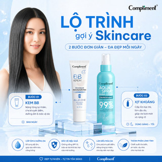 Xịt Khoáng Compliment Revitalizing Cấp Ẩm Tức Thì, Phục Hồi Và Làm Dịu Da Nhạy Cảm 200ml