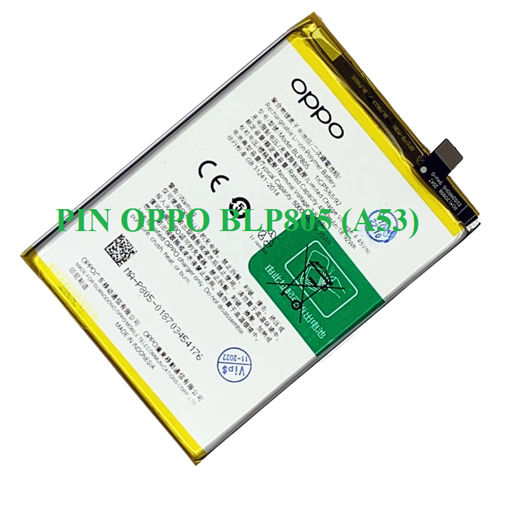 PIN OPPO BLP805 (A53) ,ZIN 100%