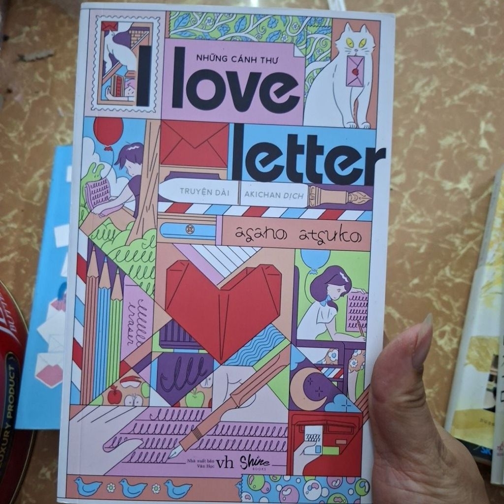 Sách - i love letter chất lượng tốt