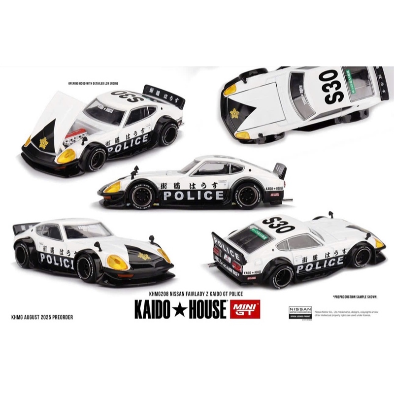 Saigontoys - MiniGT Kaido House Datsun KAIDO Fairlady Z các loại - Xe mô hình tỷ lệ 1:64 hãng Mini G