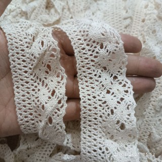 Set 5m ren trang trí nhiều mẫu – Ren viền handmade, phụ kiện trang trí thiệp, scrapbook, may vá...