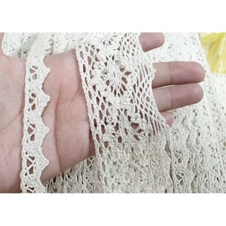 Set 5m ren trang trí nhiều mẫu – Ren viền handmade, phụ kiện trang trí thiệp, scrapbook, may vá...