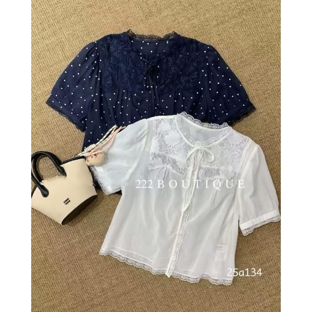 Áo ngắn tay smi luạ tơ QS HQ 66033