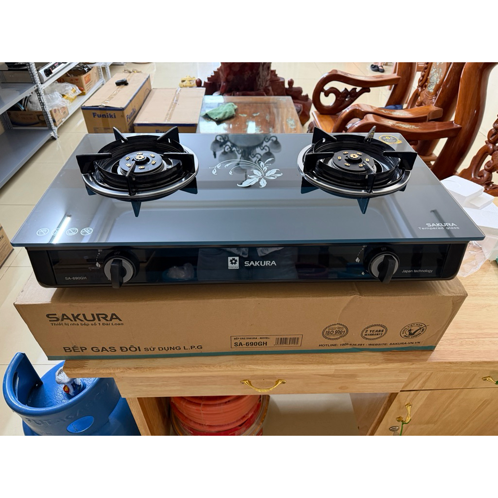 Bếp gas Sakura SA-690GH thương hiệu Đài Loan