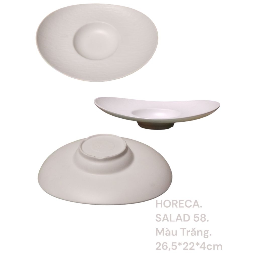 ĐĨA SALAD MELAMINE HORECA ( SALAD 58)