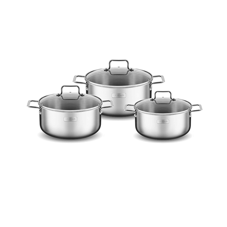 Nồi inox liền khối Elmich Trimax XR EL3843 size 16,20,24cm