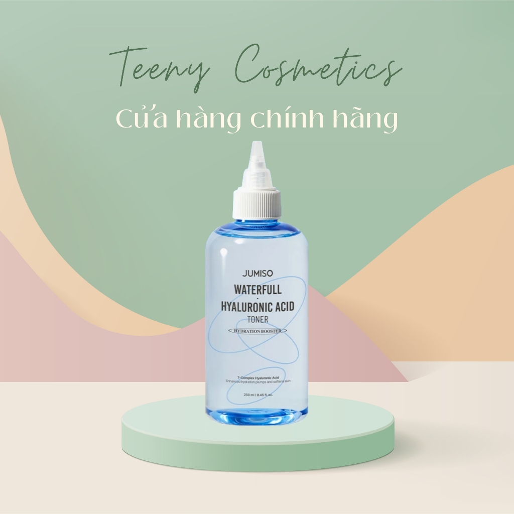 Toner Jumiso Waterfull Hyaluronic Acid Toner cấp ẩm sâu phục hồi da 250ml