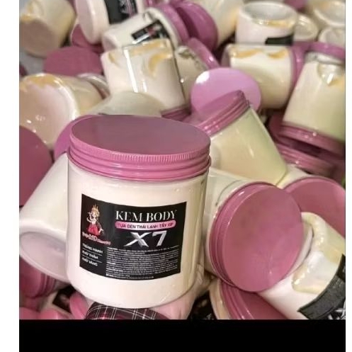 1 hủ 500g ,kem body tữa đen x7 thái lạnh tẩy vip