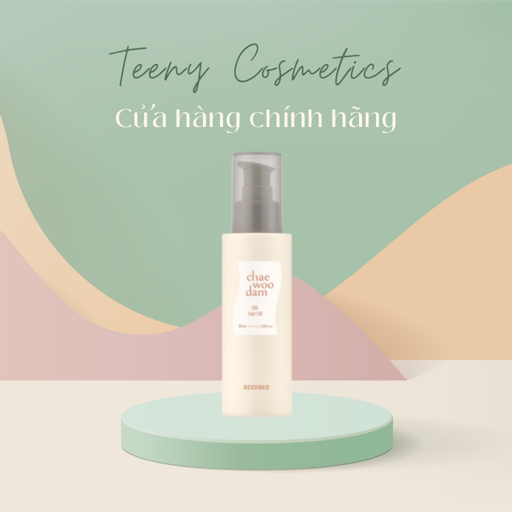 Dầu dưỡng tóc hương nước hoa Seedbee Chaewoodam Silk Hair Oil phục hồi tóc bóng mượt 100ml
