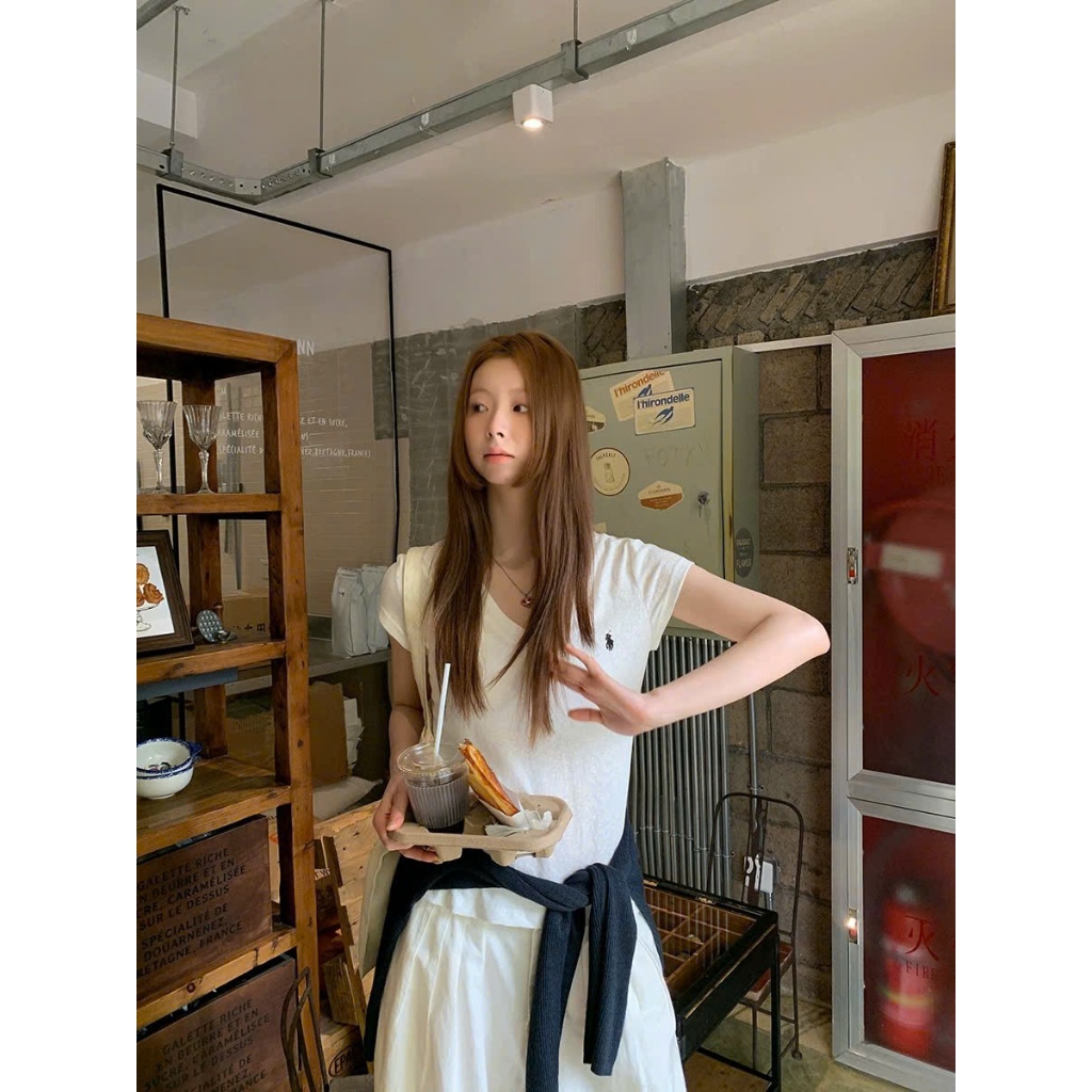 Áo cổ tim RL WG.WE W9158 Laneko 6 màu