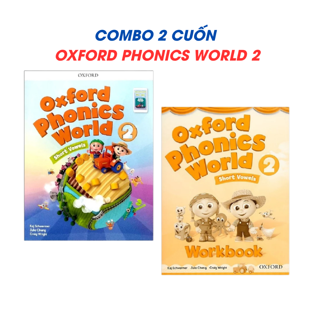 Sách - Combo 2 cuốn Oxford Phonics World 2