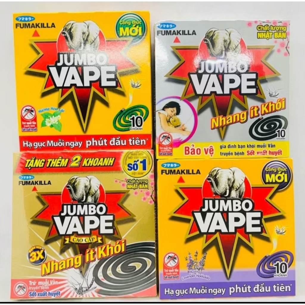 Hương đuổi muỗi vòng Jumbo Vape