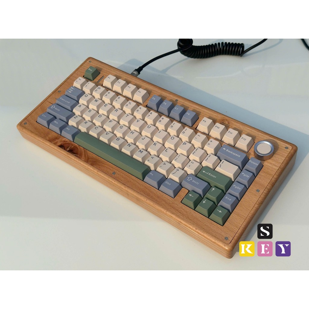 Vỏ Gỗ Bàn Phím Cơ AULA F75 - CASE WOOD MECHANICAL KEYBOARD AULA F75