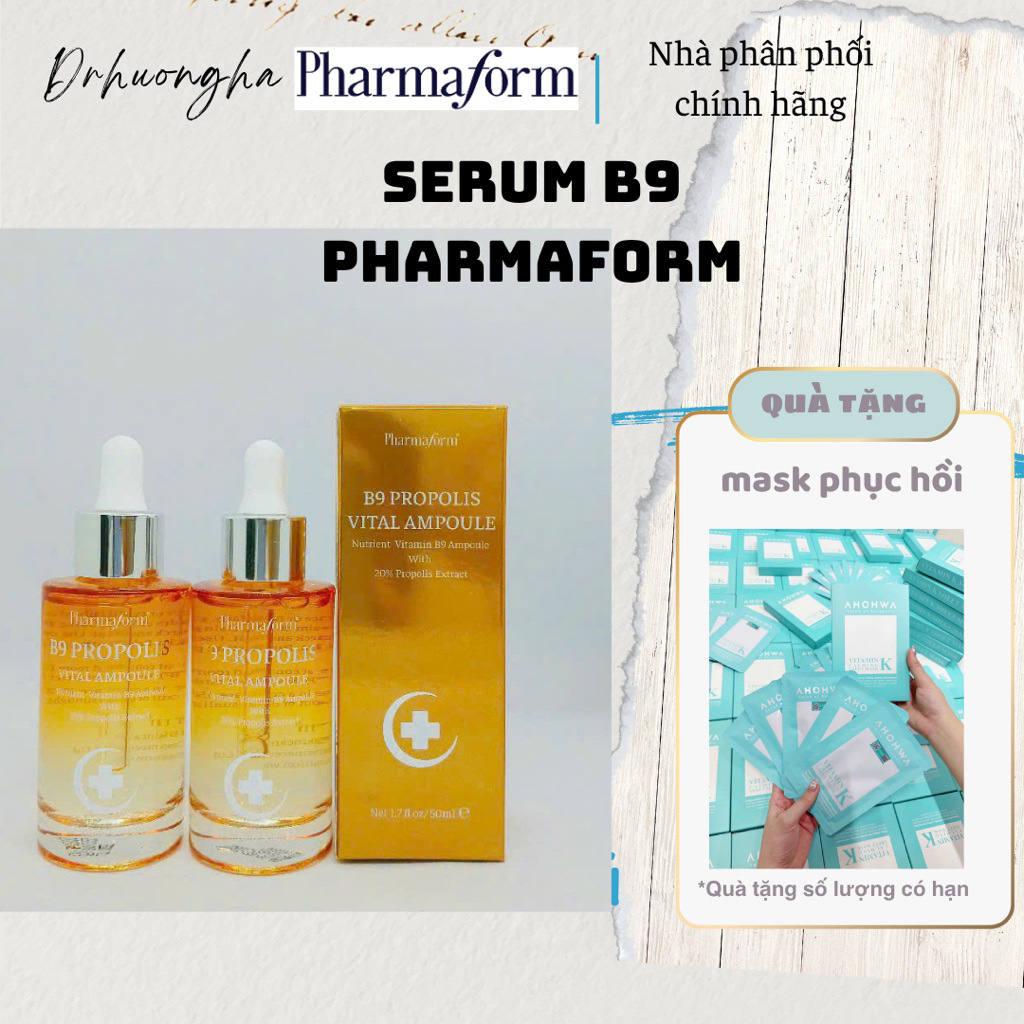 PHARMAFORM B9 Propolis Vital Ampoule hàng công ty chính hãng