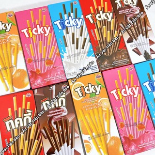 [COMBO 5 HỘP] Bánh Que Ticky Socola Sữa Thái Lan (hộp 20G/ 6que), Bánh Que Thái Lan Đủ Vị