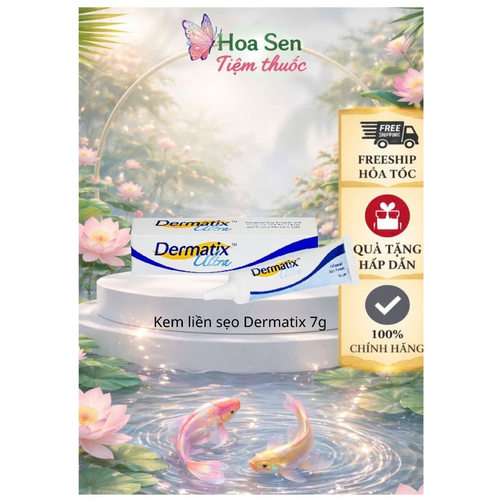 Gel Dermatix Ultra - giải pháp cho sẹo Tuýp 7g