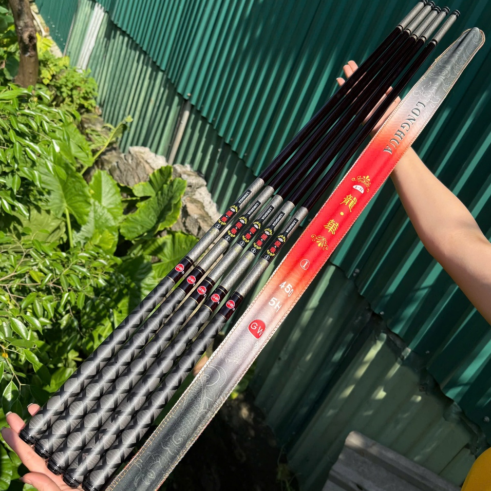 Cần Câu Tay GW Long Hua 5H + Quà Tặng 1 Ngọn Phụ