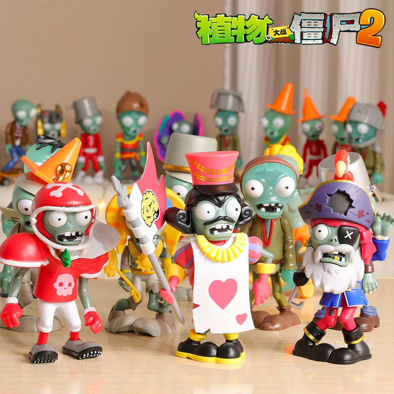 Plants vs zombies PVZ zombie các nhân vật - đồ chơi cây bắn plant zoombie cho bé trẻ em VERDA