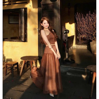 SET ÁO CỔ YẾM + CHÂN VÁY