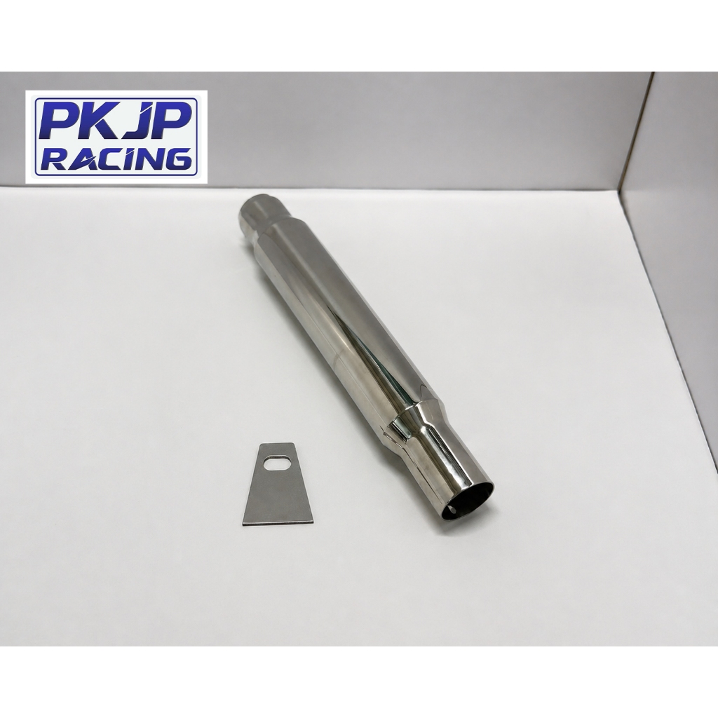 Combo Lon Pô Inox 304 PKJP RACING dùng cho xe cổ điển 67/CD/CL/Dream/Cup/7-L76-480 + Bát Inox hàn lo