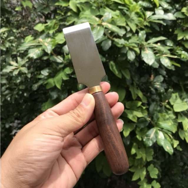 Dao cắt da handmade lưỡi thẳng