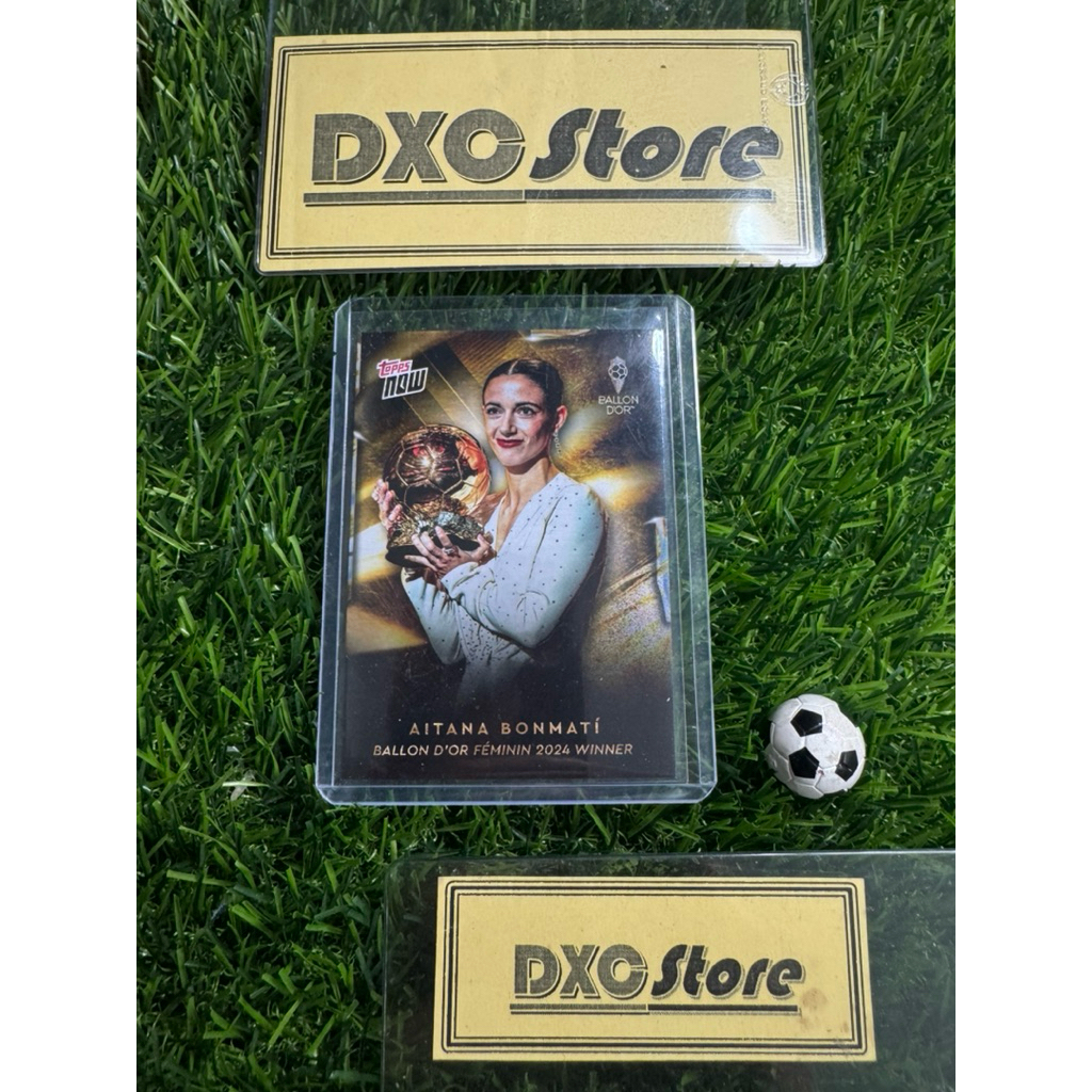 [ CHÍNH HÃNG ] - TOPPS NOW - BALLON D’OR FEMINI 2024 WINNER - AITANA BONMATI (BARCELONA)