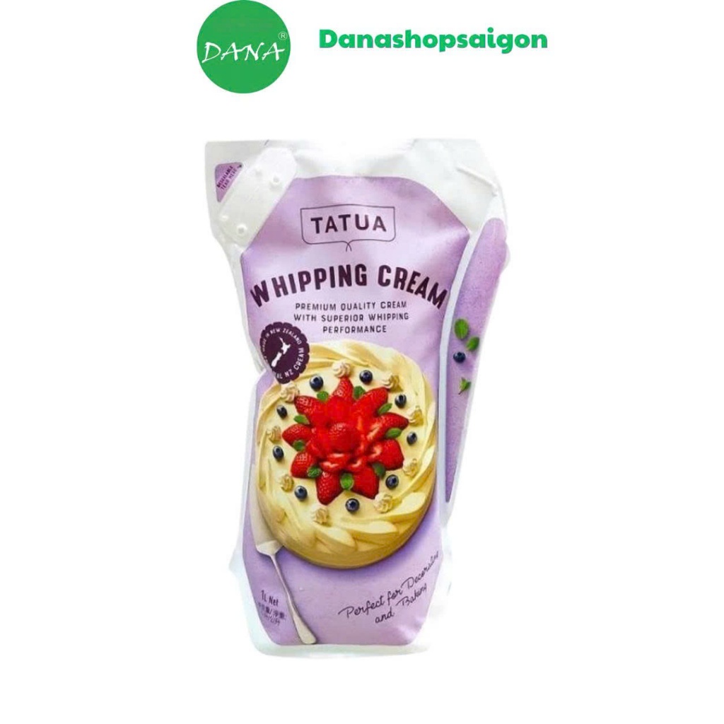 Kem Tươi Tatua 1 Lít / Whipping Cream Tatua 1L
