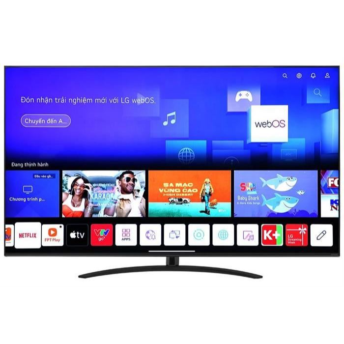Chân tivi LG 75NANO76SQA chính hãng, bao gồm đầy đủ bộ vít lắp chân kèm theo