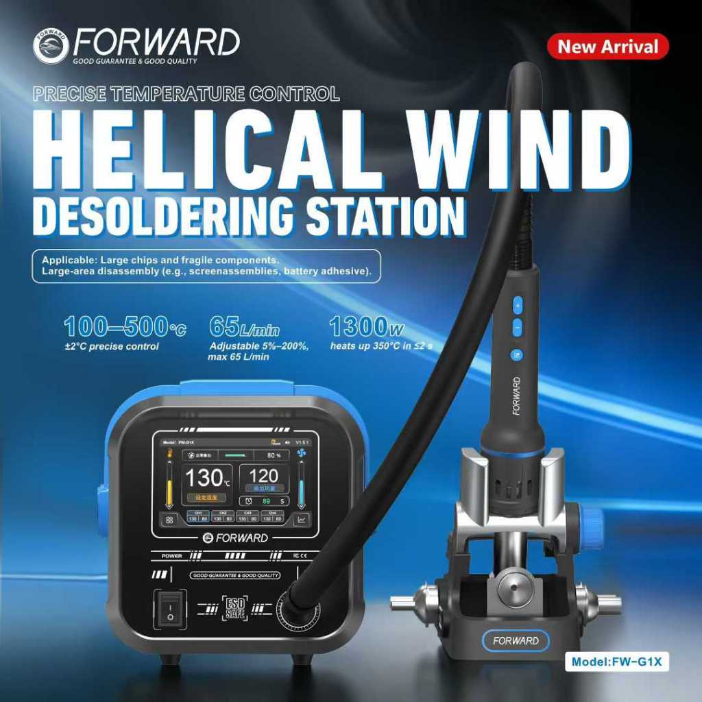 Máy khò cao cấp FORWARD G1X gió xoáy, cảm ứng, công suất khủng, nút điều khiển tay