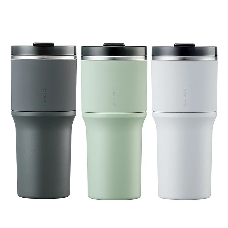 Ly Giữ Nhiệt LocknLock Metro Drive 650ml Kèm Ống Hút Và Cọ Rửa LHC4277S