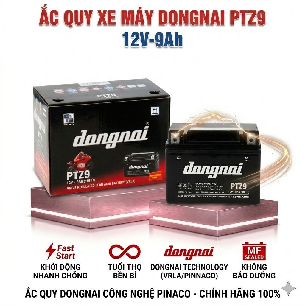 Phụ Kiện ĐÈN xe máy  PTZ9 Dùng cho các dòng xe Attila, Fly, Spacy, Shark,..
