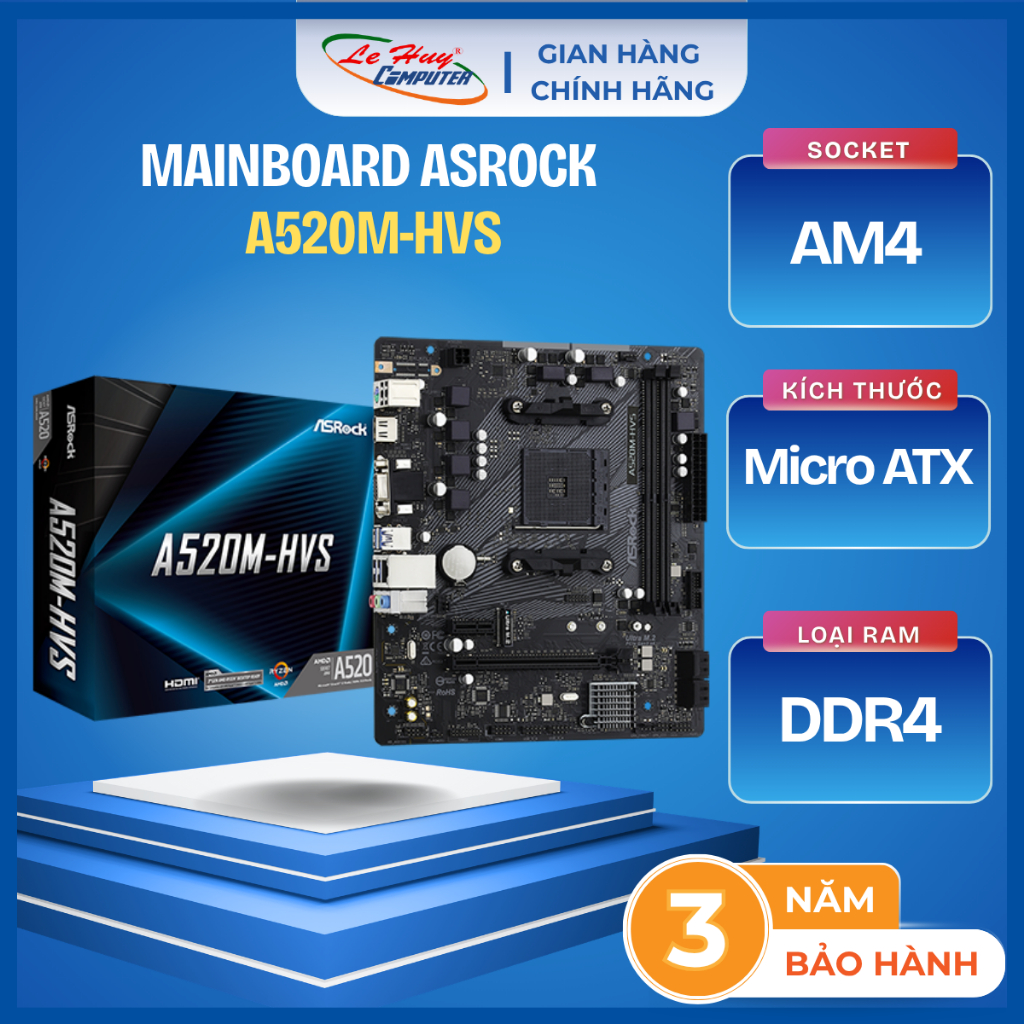 Mainboard ASROCK A520M-HVS
