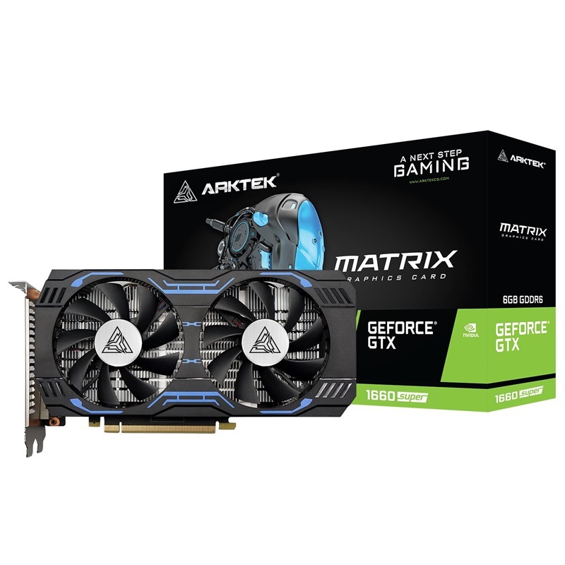 VGA ARKTEK GTX1660 SUPER 6GB GDDR6