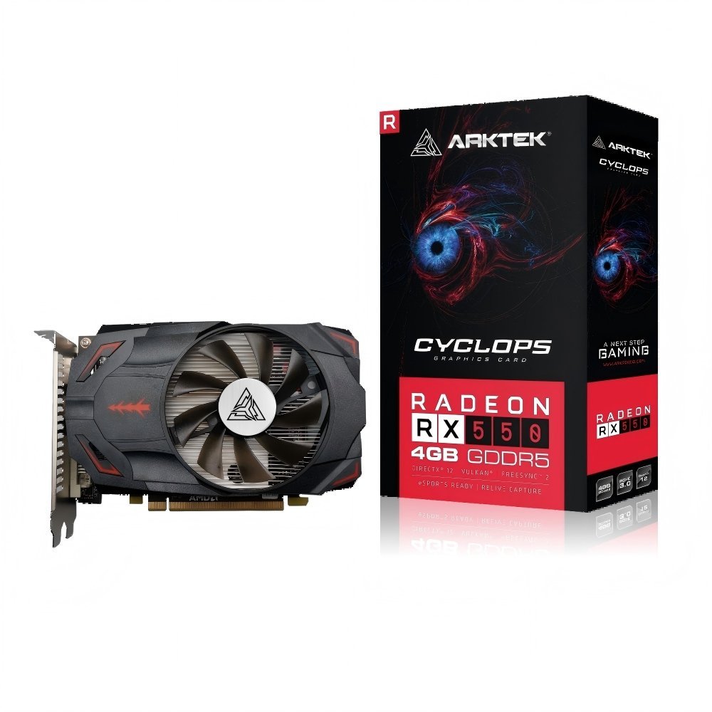 VGA ARKTEK RX 550 GDDR5 4GB