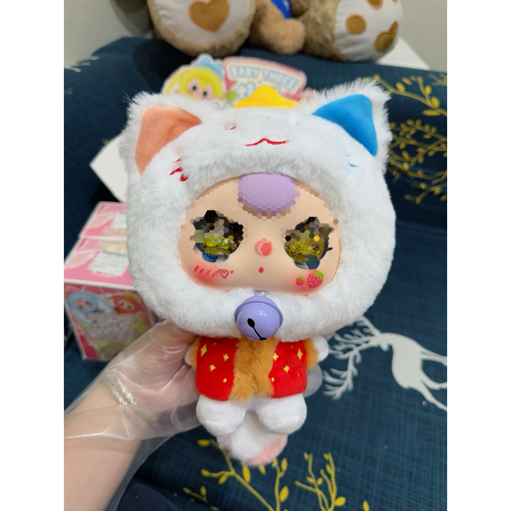 [inb shop xem hình] BB3 Lucky Cat S Mèo Thần Tài mắt Nước Vàng (đã mở box)