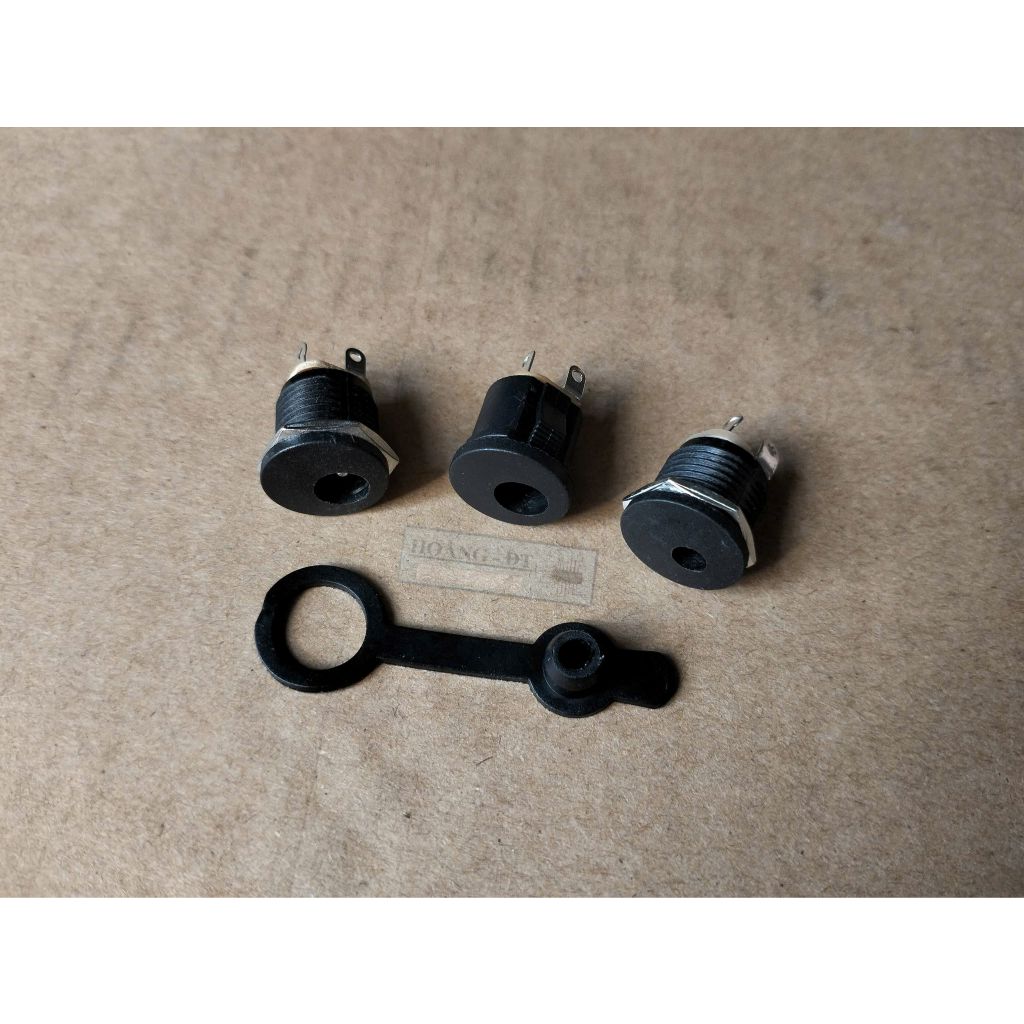 Jack DC cái vỏ ốc 5.5x2.1mm 3.5x1.35mm