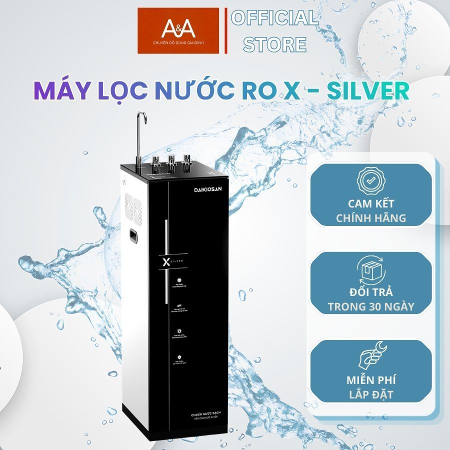 Máy Lọc Nước RO X-SILVER Nóng Nguội Lạnh Daikiosan DN303 - Gia Dụng Giá Tốt A&A