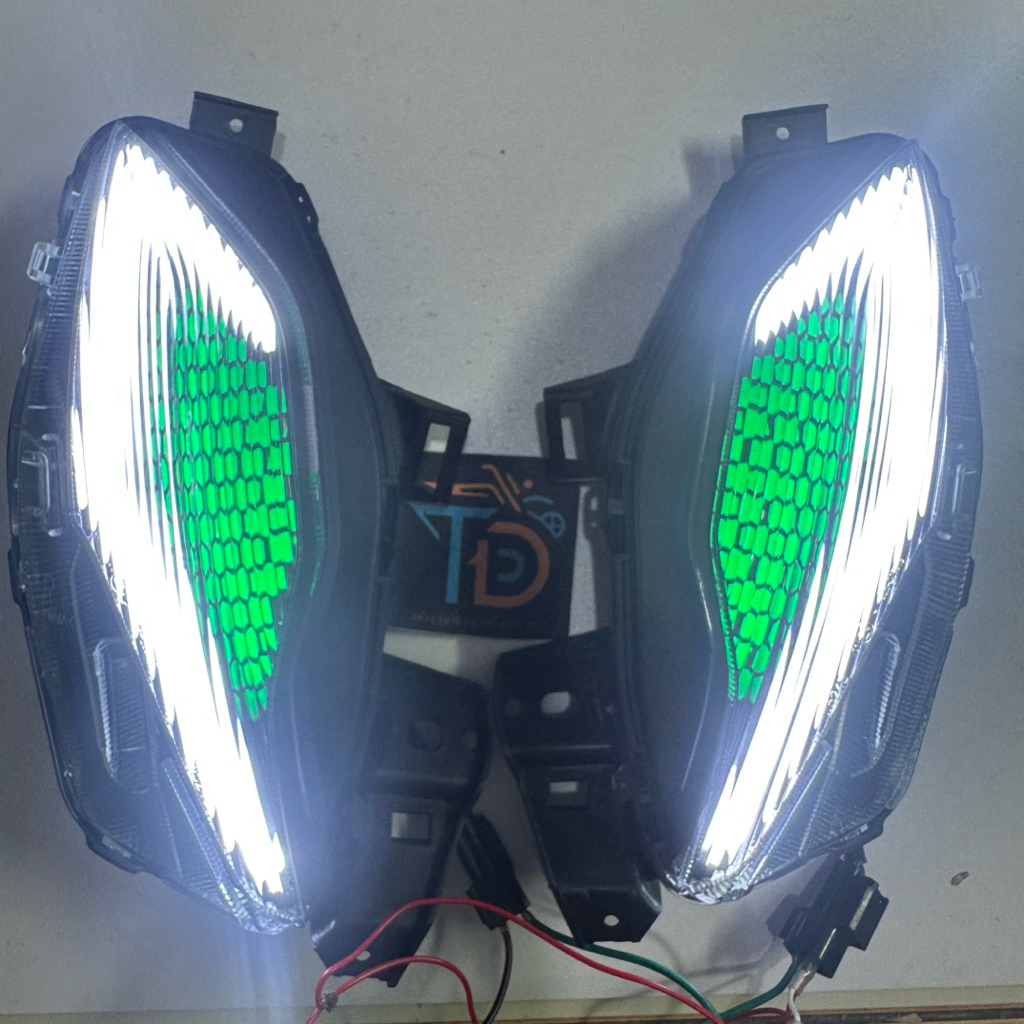 Đèn xi nhan Demi Audi led Sh 2020-2025 A7 pro hiệu ứng 2 lần chạy trắng vàng