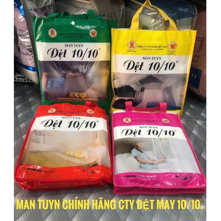Màn Tuyn Xuất Khẩu May 10/10 - Hàng Chính Hãng Của Công Ty Dệt May 10/10. Mẫu Mới Nhất.