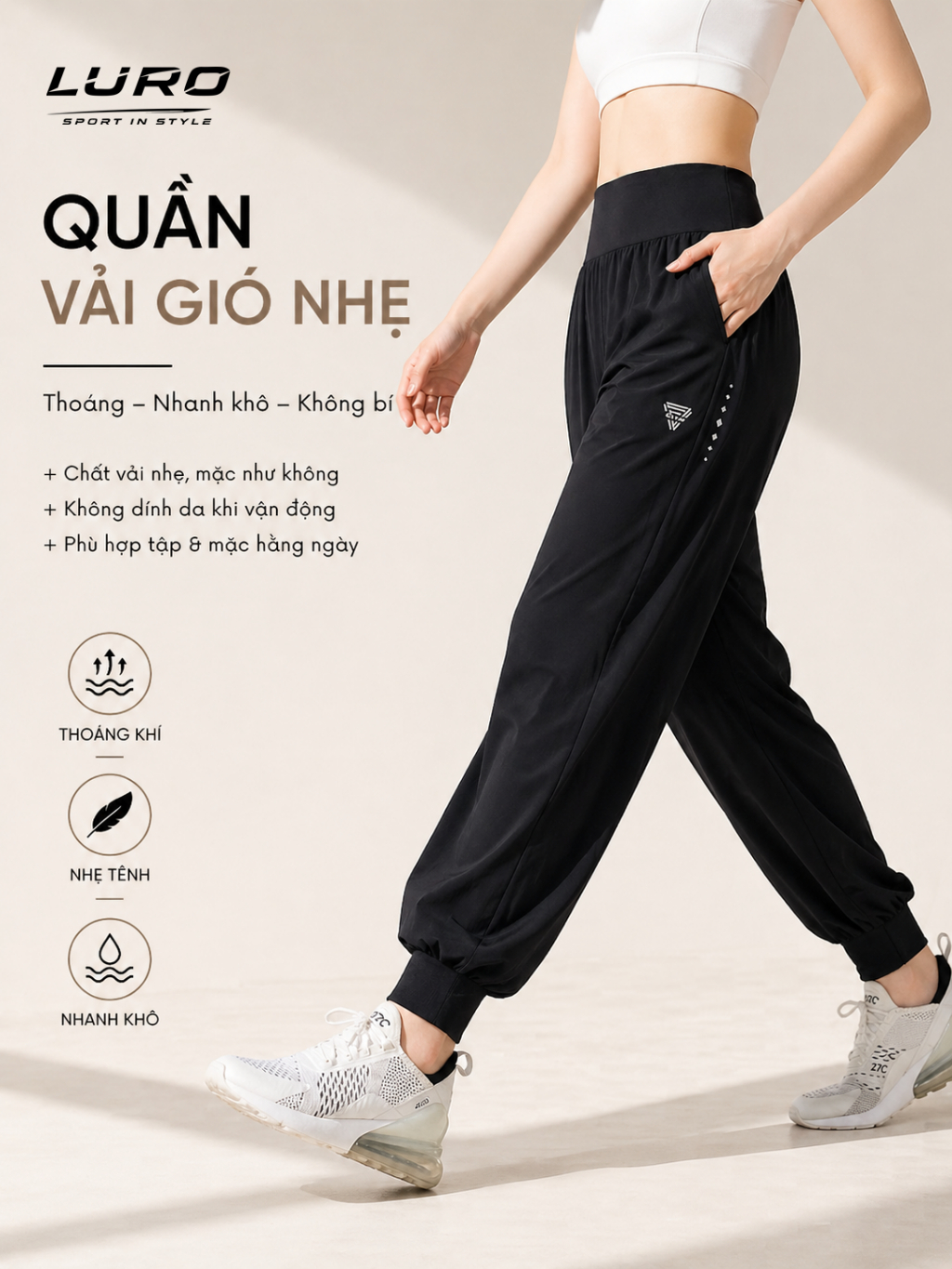 Q106 — Quần Jogger Nữ Ống Rộng 4