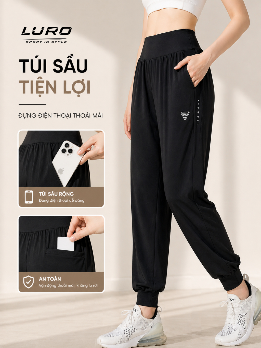 Q106 — Quần Jogger Nữ Ống Rộng 5