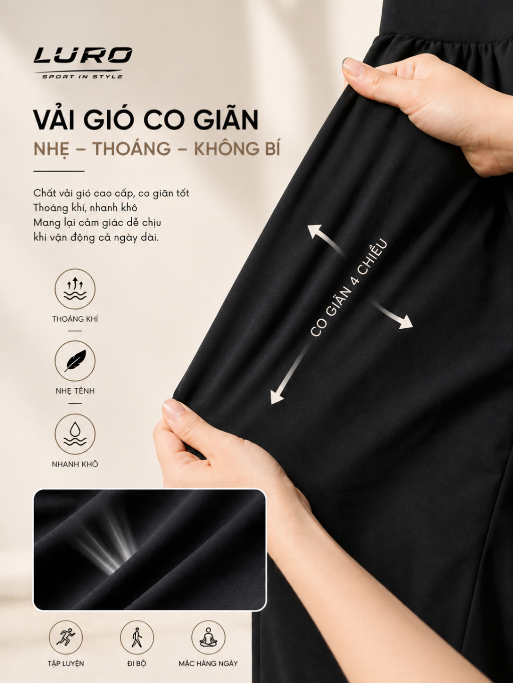 Q106 — Quần Jogger Nữ Ống Rộng 3