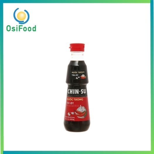 Nước tương Chinsu tỏi ớt 330ml
