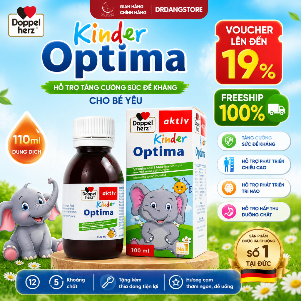 Thực phẩm bảo vệ sức khỏe Kinder Optima 100ml