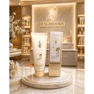 [Tặng Mặt Nạ] Sữa Rửa Mặt Nhân Sâm HEAGAWOORIN Hàn Quốc - Beaushop Giúp Cân Bằng Độ Ẩm Dưỡng Trắng Da